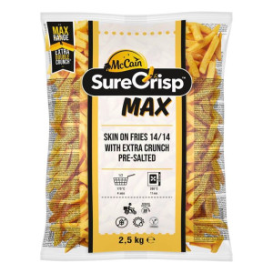 Frytki Surecrisp MAX&nbsp;ze&nbsp;skórką 14/14mm 2,5kg-MCCAIN(4)