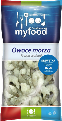 Krewetki 16/20 sur. obrana z&nbsp;ogon. 500g-MyFood(16)