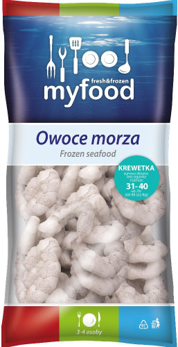 Krewetki 31/40 surow. obrana bez&nbsp;ogon.400g/500g-MyFood(16)