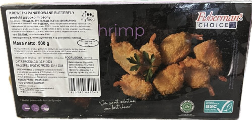 Krewetki panierowane Butterlfy 26-30szt. 500g-MyFood(20)