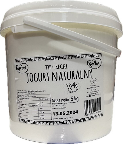 Jogurt GRECKI 5kg-POLMLEK