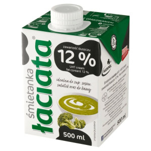 Śmietanka 12% UHT ŁACIATA 500ml-MLEKPOL(8)