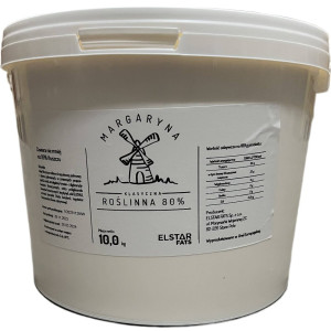 Margaryna roślinna 80% 10kg