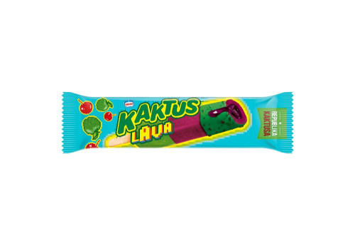 Lody Patyk Kaktus LAVA Jabłko-Wiśnia 45ml-NESTLE(48)