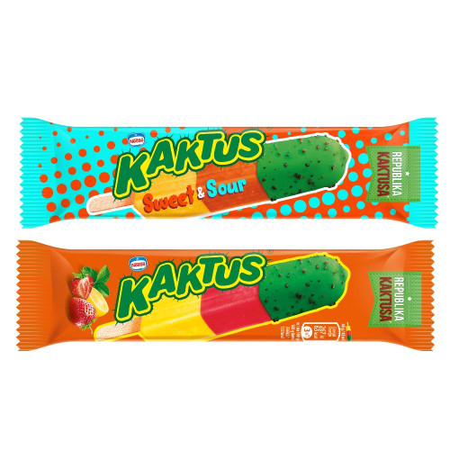 Lody Patyk MIX Kaktus (30xStandard+30xSweet&Sour)-NESTLE(60)