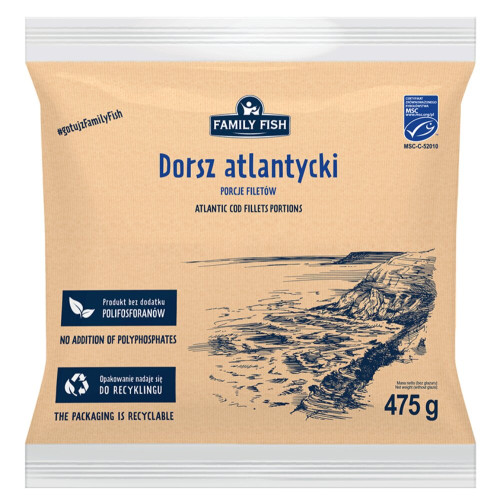 Dorsz atlant.porcje filetów b/s 475g -FamilyFish(20)