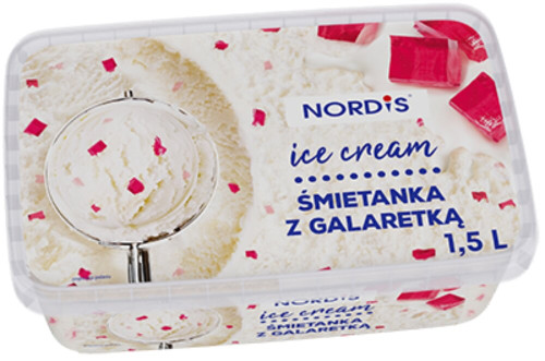 1500ml Lody Śmietanka z&nbsp;Galaretką-NORDIS(4)