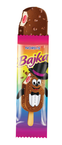 Lody Patyk Bajka w&nbsp;Czekoladzie 75ml-NORDIS(40)