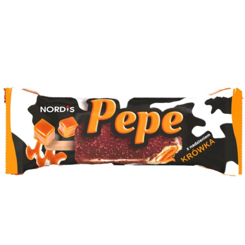Lody Patyk Pepe z&nbsp;Nadzieniem Krówkowym 75ml-NORDIS(40)