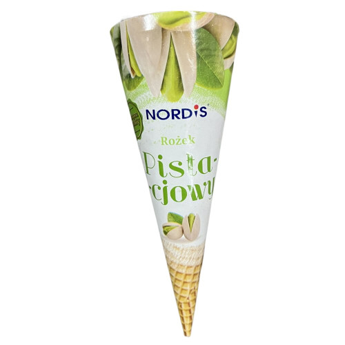 Lody Rożek Pistacja 110ml-NORDIS(30)