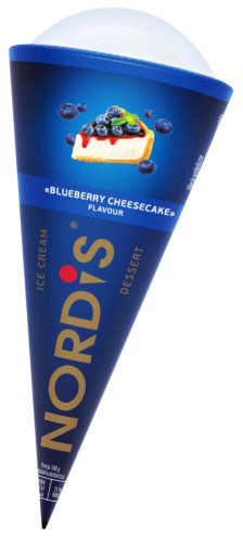 Lody Rożek Blueberry Cheesecake 170ml-NORDIS(20)
