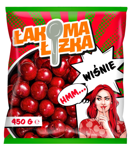 Wiśnia 450g Łakoma Łyżka-OERLEMANS(12)