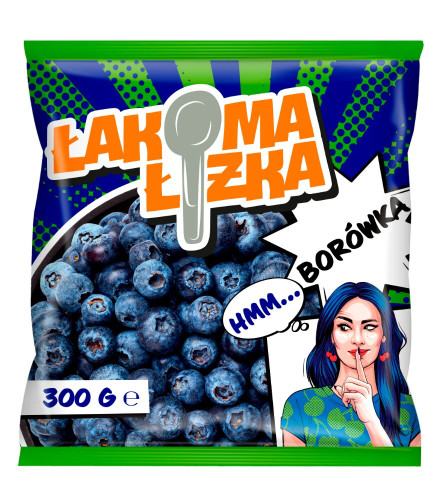 Borówka 300g Łakoma Łyżka-OERLEMANS(12)