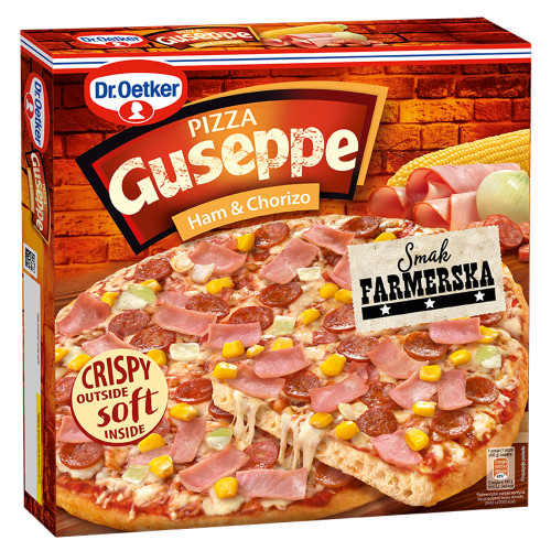 Pizza Guseppe Ham &Chorizo 400g.-Dr.Oetker(5szt.)