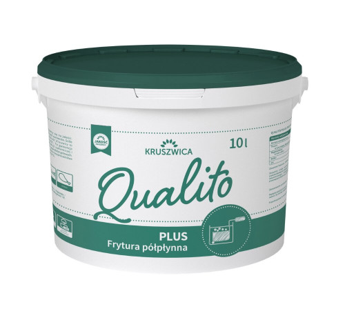 Frytura półpłynna QUALITO PLUS wiadro 10L-KRUSZWICA