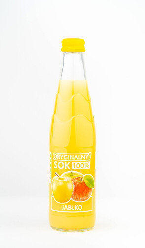 Sok jabłko 330ml-ORYGINALNY SOK(12)