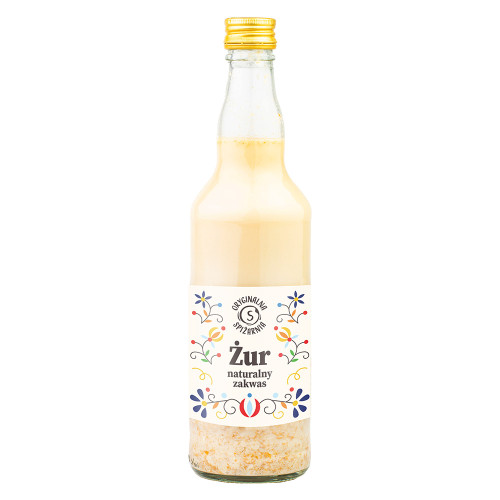 Zakwas żur naturalny 500ml-ORYGINALNY SOK(12)