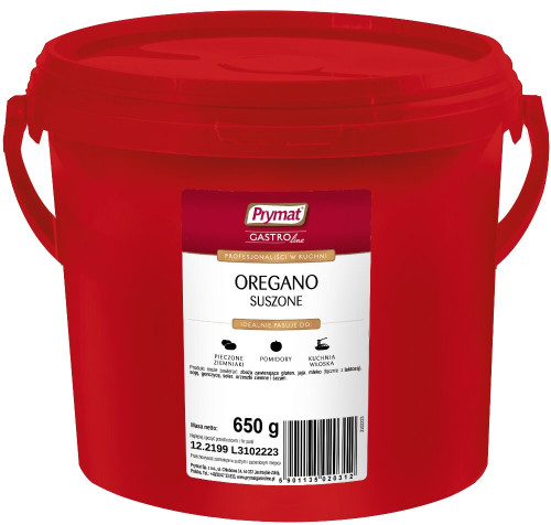 Oregano wiadro 650g-PRYMAT