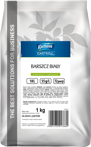 Barszcz biały 1000g-KUCHAREK(10)