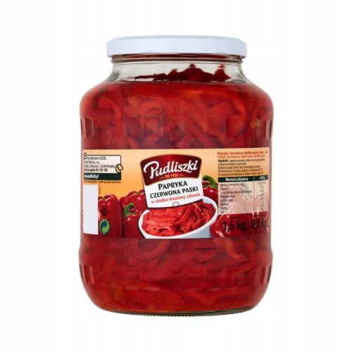 Papryka konserwowa cięta 1600g-PUDLISZKI(3)