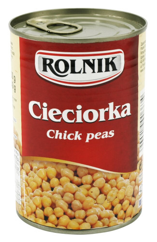 Cieciorka konserwowa 425ml-ROLNIK(12)