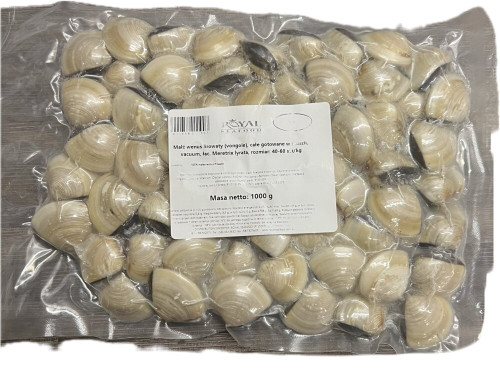 Małże vongole całe gotowane w&nbsp;muszli 40/60- 1kg(6)