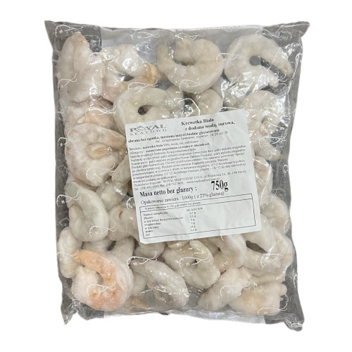 Krewetka16/20surow.obr.bez og.(750gnetto)1kg-Royal Seafood