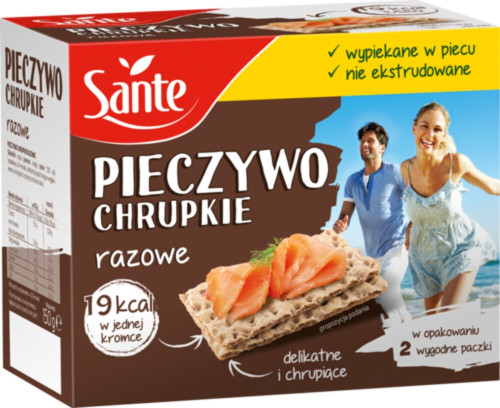 Pieczywo chrupkie razowe 150g-SANTE(9)
