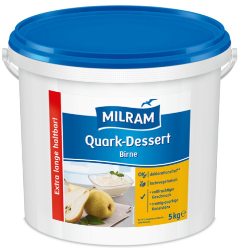 Deser twarogowy gruszka WIADRO 5kg-MILRAM