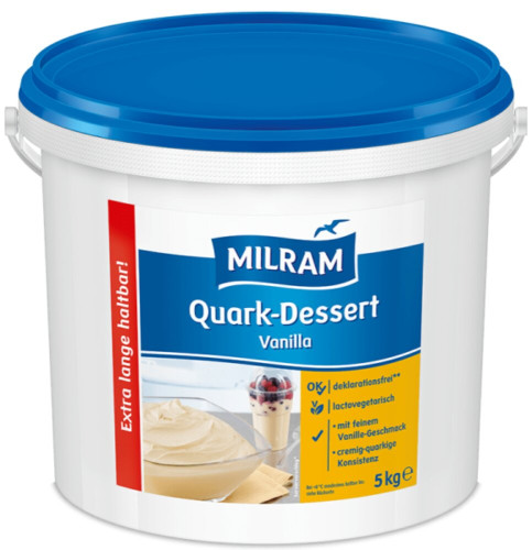 Deser twarogowy wanilia WIADRO 5kg-MILRAM