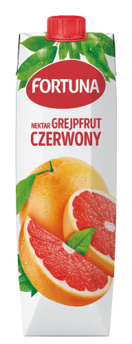 Nektar grejpfrut czerwony 1L-FORTUNA(12)