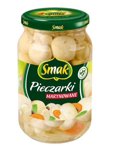 Pieczarki marynowane 850g/510g-SMAK(6)