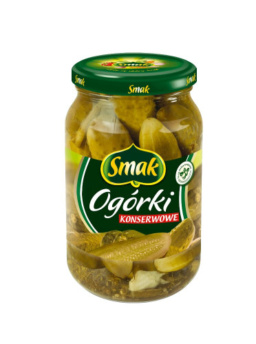 Ogórki konserwowe 860g/450g-SMAK(6)