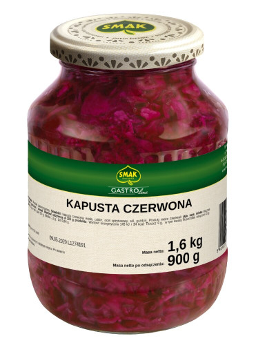 Kapusta czerwona 1650g/1050g-SMAK(4)