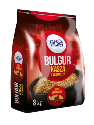 Bulgur z&nbsp;vermicelli LA&nbsp;CHEF 3kg-MELVIT