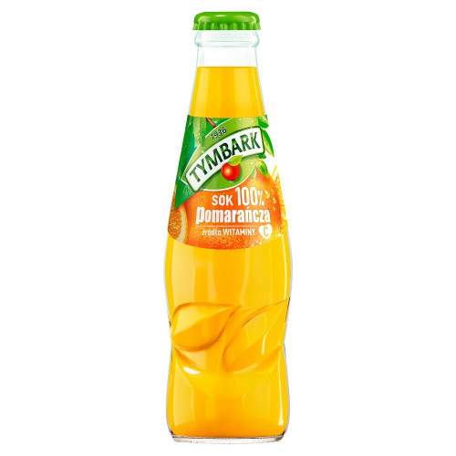 Sok pomarańczowy 100% BEZ&nbsp;CUKRU 200ml-TYMBARK(15)