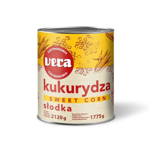 Kukurydza konserwowa 2175g/1775g-VERA(6)