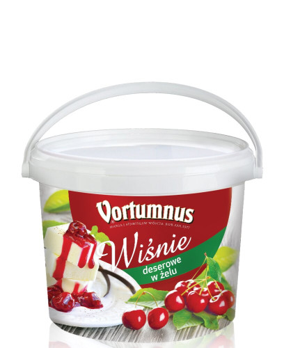 Wiśnie w&nbsp;żelu 3,2kg-VORTUMNUS