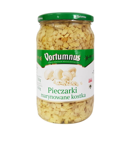 Pieczarki marynowane kostka 750g-VORTUMNUS(8)