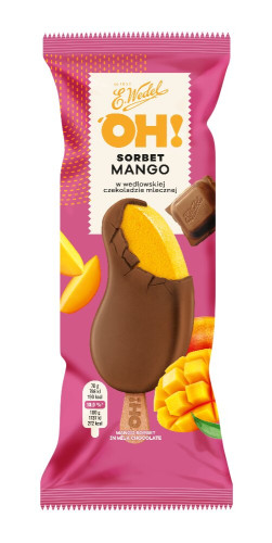 Lody Patyk OH! Sorbet Mango 90ml-WEDEL(24)