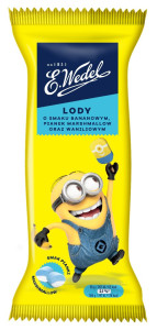 Lody Patyk Minionek Banan-Wanilia 60ml-WEDEL(25)