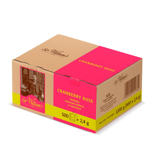 Herbata SIR WILLIAM”S TEA Cranberry Rose 500szt.-WILLIAMS