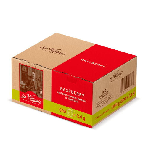 Herbata SIR WILLIAM”S TEA Raspberry 500szt.-WILLIAMS