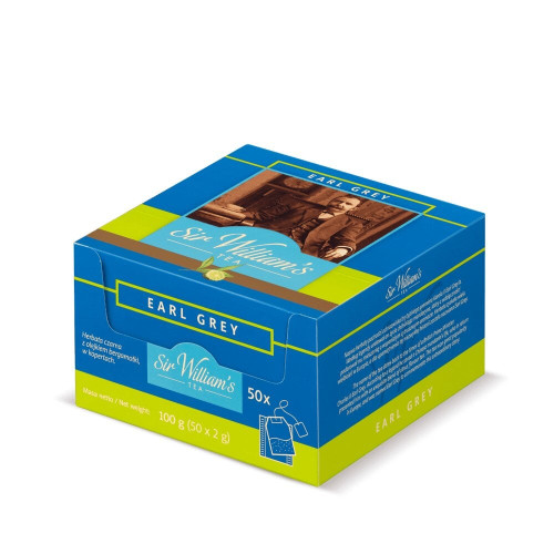 Herbata Sir William”s Tea Earl Grey 50szt.-WILLIAMS