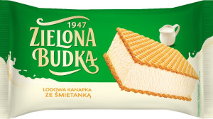 Lody Sandwich Śmietanka 160ml-ZIELONA BUDKA(30)