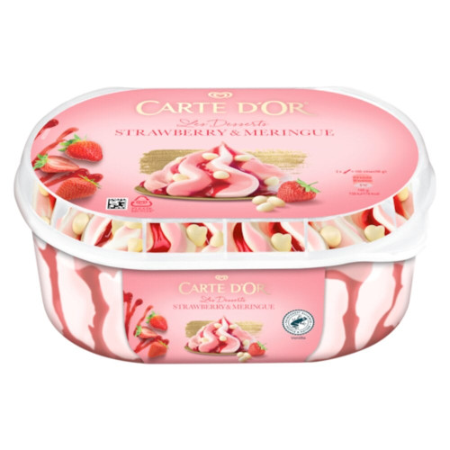 825ml Lody Carte d”Or Strawberry meringue-ALGIDA(6)