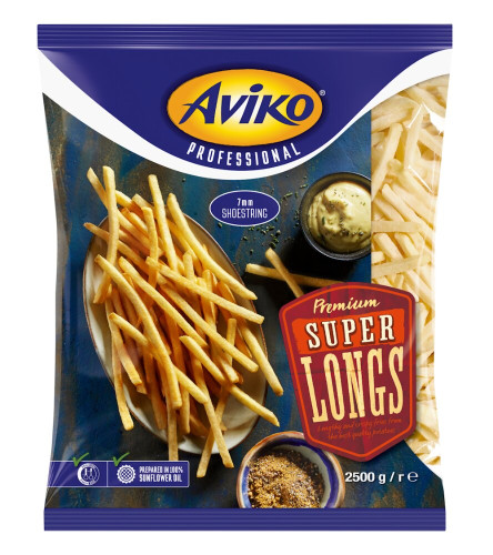 Frytki Super Longs 7mm 5×2,5kg-AVIKO [806916]