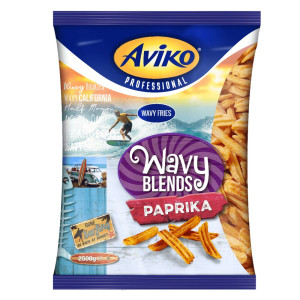 Frytki Wavy Blends paprykowe 2,5kg-AVIKO(4) [809566]