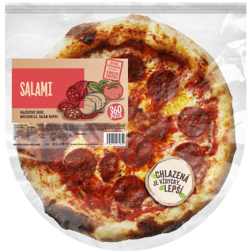 Pizza salami 420g CROCODILLE(6)