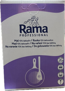 Śmietana 15% Profi bez&nbsp;laktozy 10L-RAMA